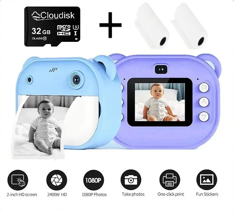 Snap Kids Instant Print Camera